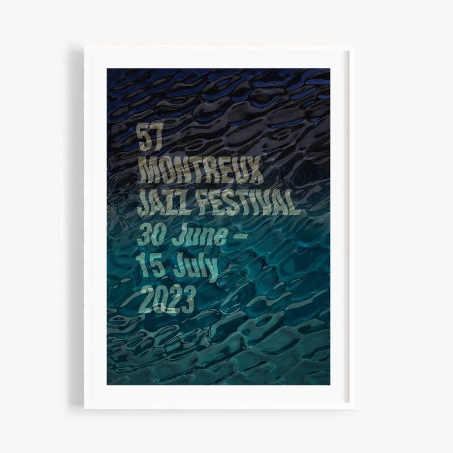 Poster Guillaume Grando Supakitch 30x40 Montreux Jazz Music Festival 2023