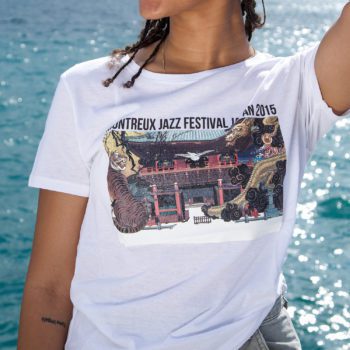 '96 Montreux Jazz Festival Tシャツ ネイビー