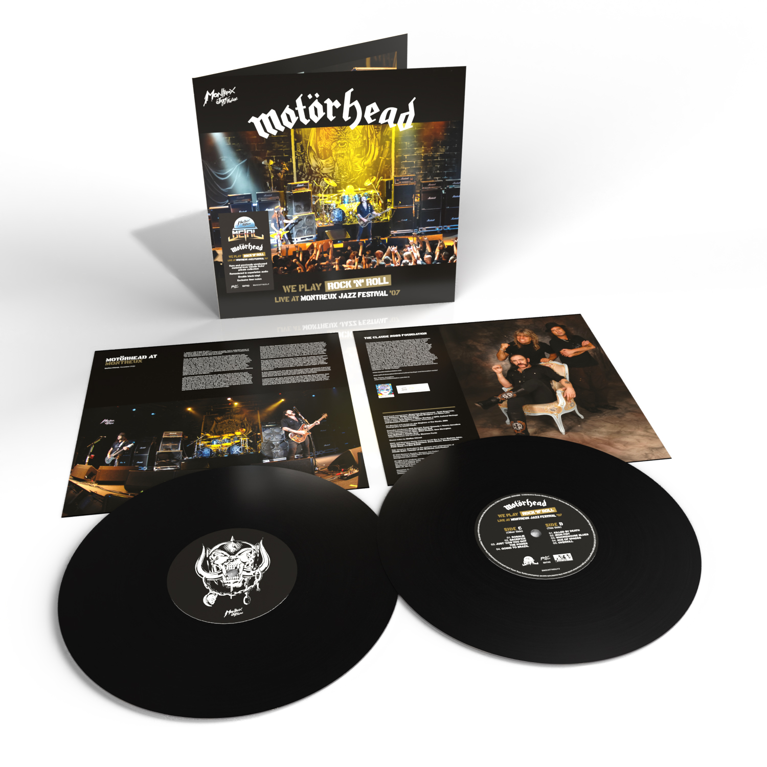 Motörhead, Live At Montreux, Double Vinyle