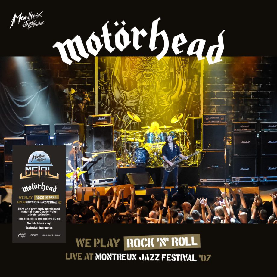 Motörhead Live At Montreux Double Vinyl Montreux Jazz Festival