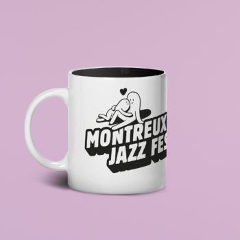 Mug Rylsee noir et blanc Montreux Jazz Music Festival
