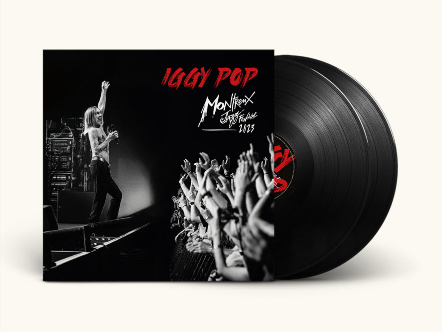 Iggy Pop Vinyl Montreux JAzz Music Festival